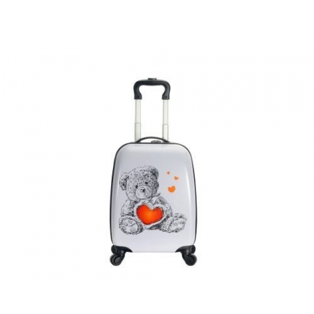 Dětský cestovní kufr medvídek 30l Snowball C20018