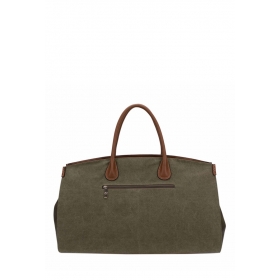 Duża torba podróżna weekendowa do ręki vintage 40l