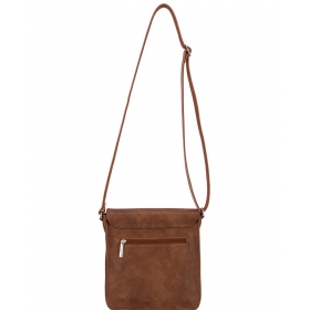 Mała torebka damska listonoszka z klapą crossbody