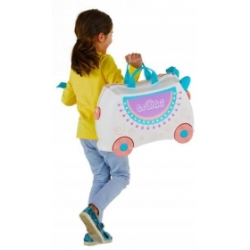 Trunki 0356 Dětský kufr odrážedlo LAMA 21x30x45 cm