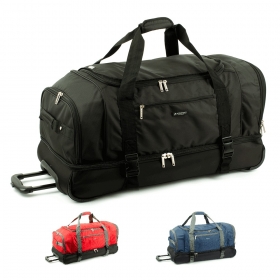 Airtex Střední cestovní taška na kolečkách, dvoukomorová 80l 819/65