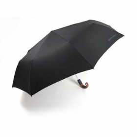 Pierre Cardin Automatický pánsky skladací dáždnik, drevená zahnutá rukoväť 83567