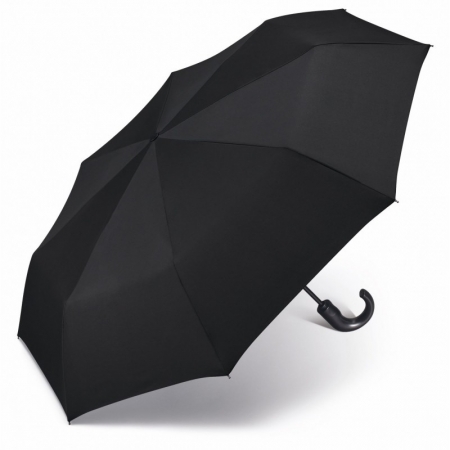 Happy Rain Automatický pánský skládací deštník, zahnutá rukojeť 43667