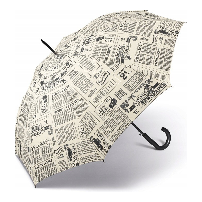 Happy Rain Essential Long AC Automatický deštník s potiskem 41093