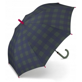 Esprit Dlhý automatický dámsky dáždnik károvaný 53245