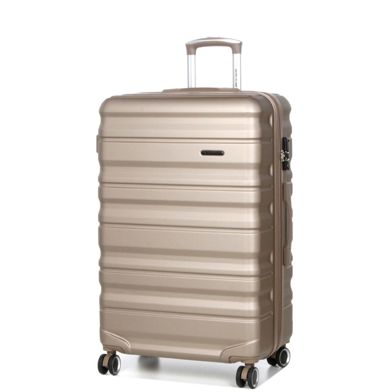 Worldline Velký cestovní kufr s expandérem ABS,TSA 100l 628