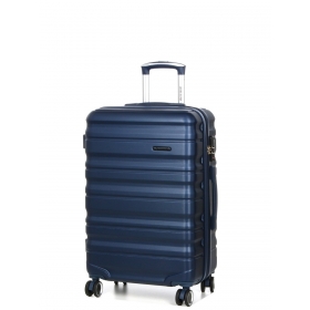 Worldline Střední cestovní kufr s expandérem ABS,TSA 60l 628