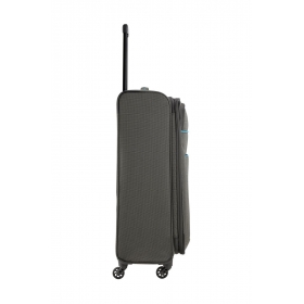 Travelite Velký cestovní kufr na kolečkách textilní TSA 80l 091140