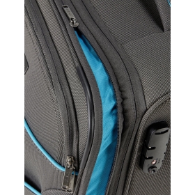 Travelite Velký cestovní kufr na kolečkách textilní TSA 80l 091140