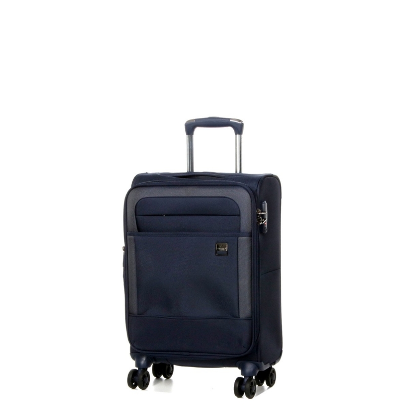 Airtex Malý kabinový kufr na kolečkách s expandérem TSA 40l 832/3