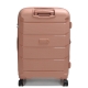 Střední skořepinový kufr na kolečkách s expandérem TSA 70l Airtex 646/3