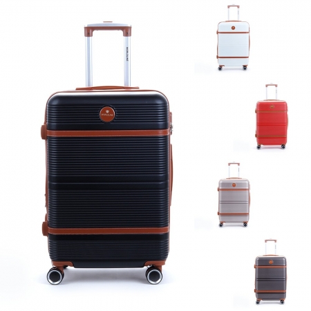Velký cestovní kufr s expandérem ABS 100l Airtex Worldline 629