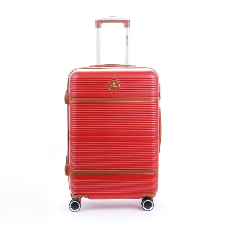 Velký cestovní kufr na kolečkách s expandérem ABS 100l Airtex 629