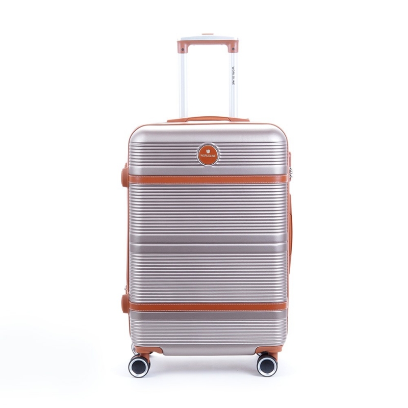 Velký cestovní kufr na kolečkách s expandérem ABS 100l Airtex 629
