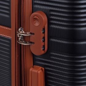 Velký cestovní kufr na kolečkách s expandérem ABS 100l Airtex 629