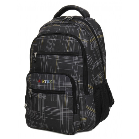 Studentský batoh na notebook 14" 16l šedý Airtex 701