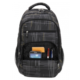 Textilní studentský batoh na notebook 14" Airtex 16l 701