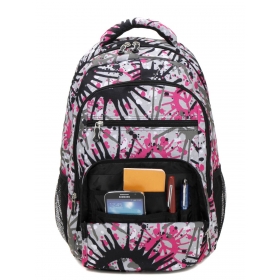 Textilní studentský batoh na notebook 14" Airtex 16l 701
