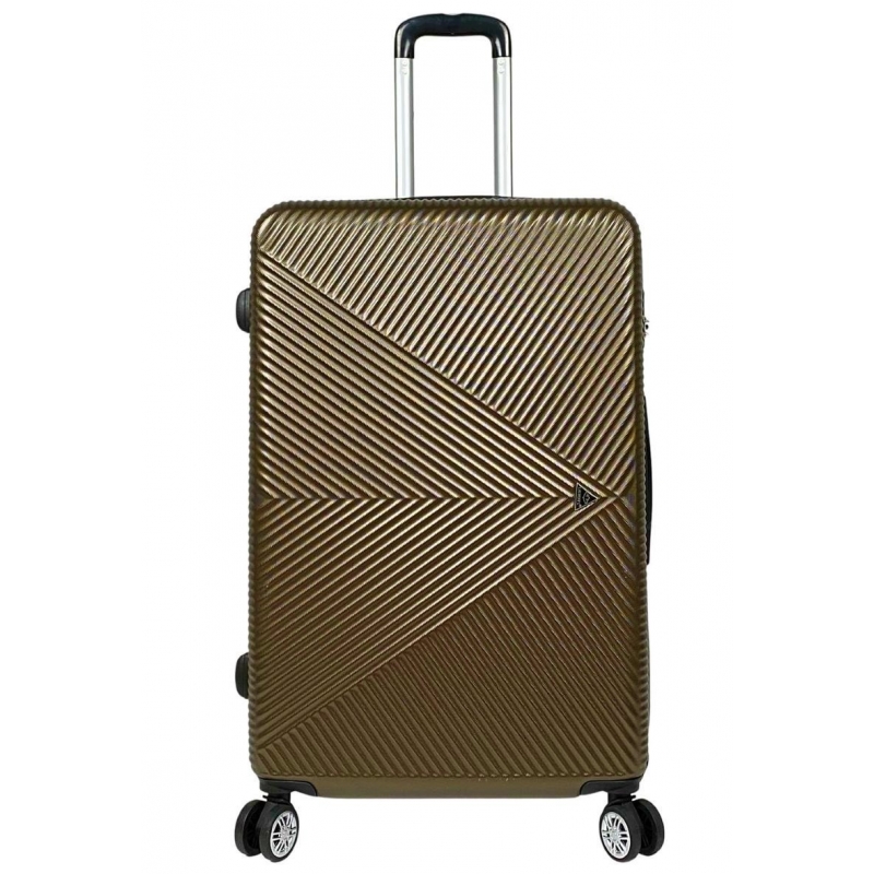 Malý škrupinový palubný kufor na kolieskach ABS 35l Laurent L 888