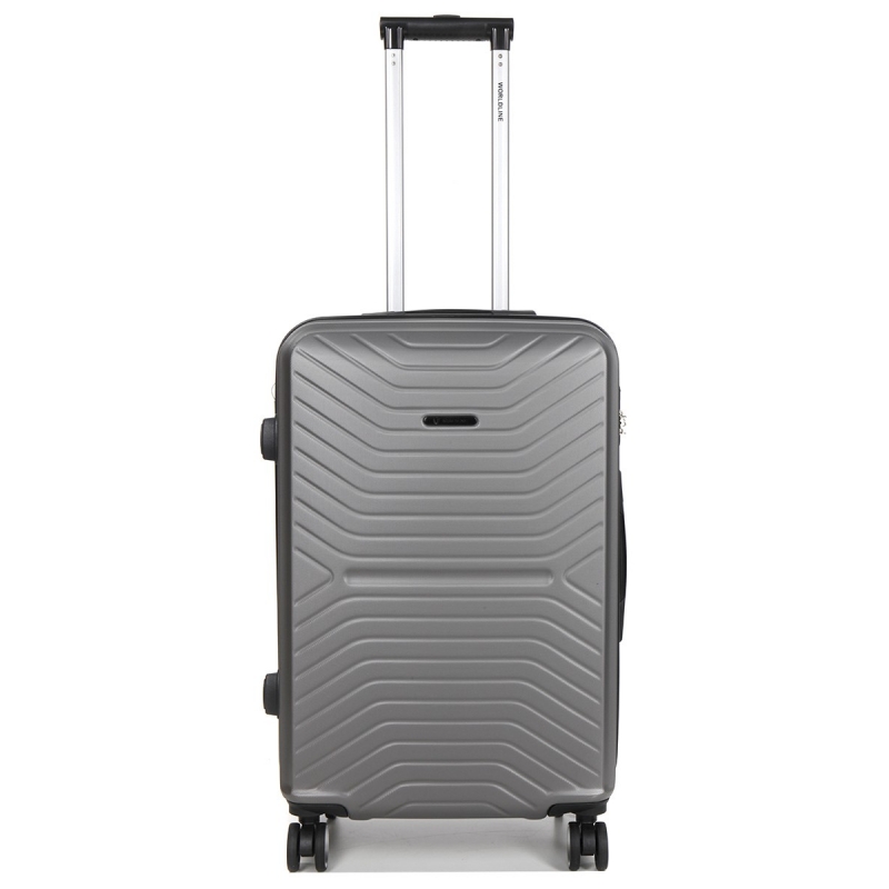 Střední cestovní kufr na kolečkách ABS 70l Airtex Wordline 625