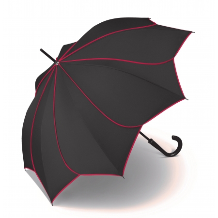 Dlouhý automatický deštník ve tvaru květiny Pierre Cardin 82655