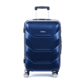 Suitcase 1616 skořepinový kufr velký 48x32x75 cm