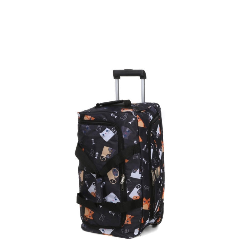 Malá cestovní taška na kolečkách Cats 50l Worldline 891/55
