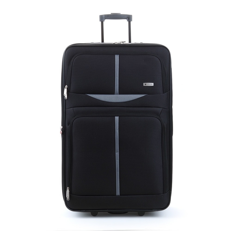 Veľký cestovný kufor na kolieskach s expandérom 90l Worldline 521