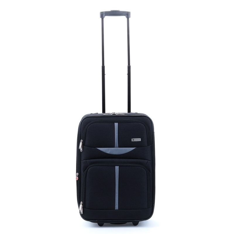 Malý palubný kufor na kolieskach s expandérom 40l Worldline 521
