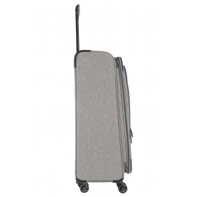 Velký textilní cestovní kufr na kolečkách s expandérem TSA 90l Travelite 091549