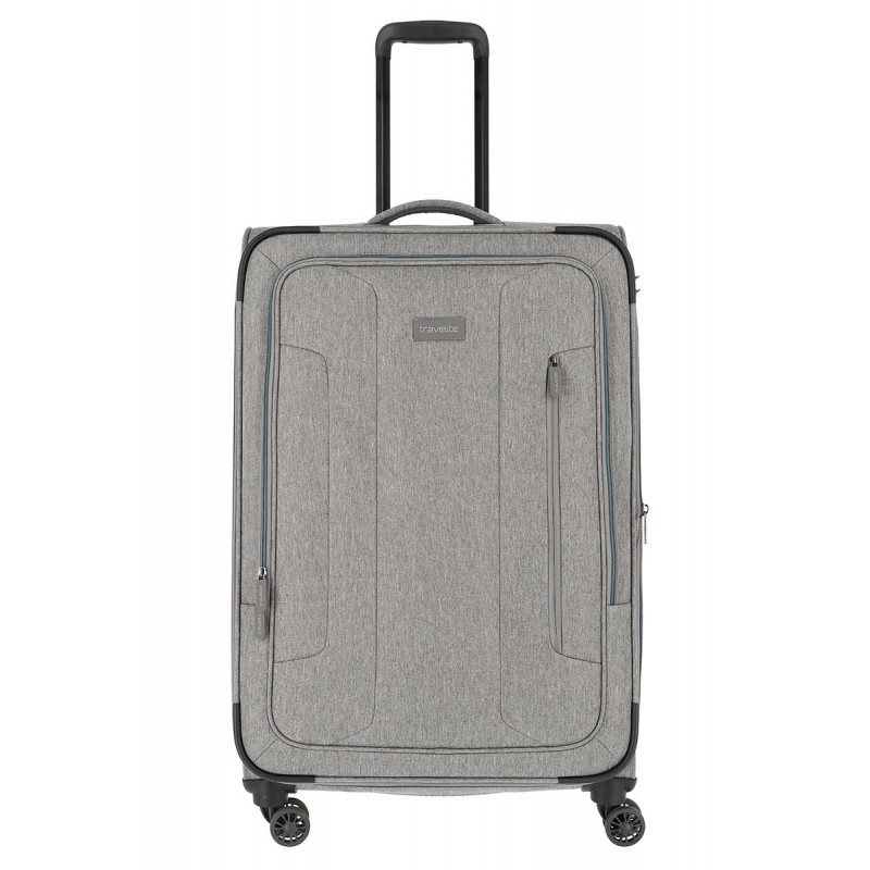 Velký textilní cestovní kufr na kolečkách s expandérem TSA 90l Travelite 091549