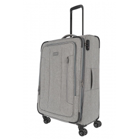 Velký textilní cestovní kufr na kolečkách s expandérem TSA 90l Travelite 091549