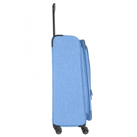 Velký textilní cestovní kufr na kolečkách s expandérem TSA 90l Travelite 091549