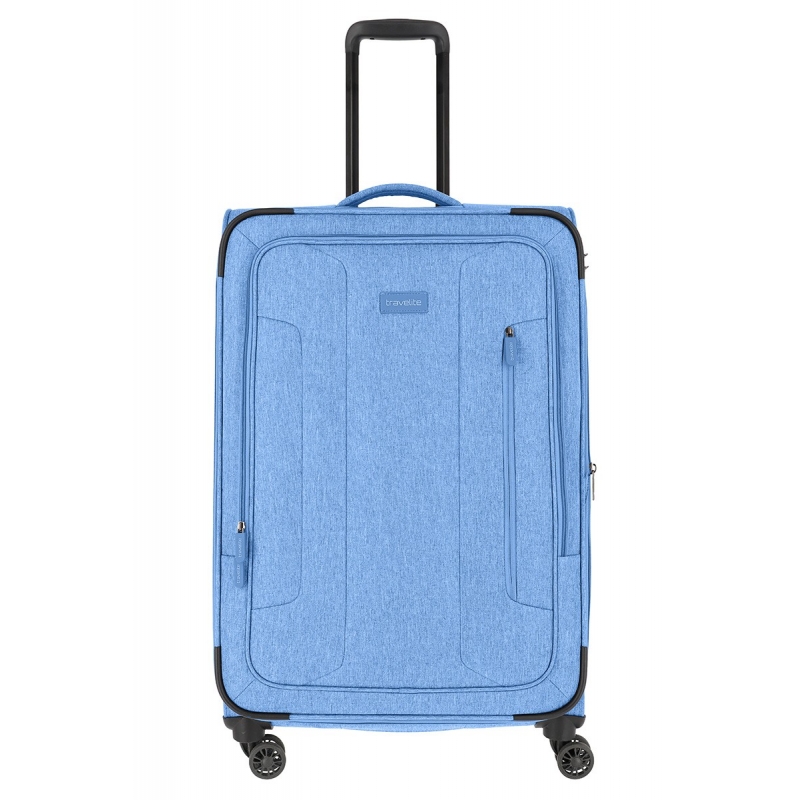 Velký textilní cestovní kufr na kolečkách s expandérem TSA 90l Travelite 091549