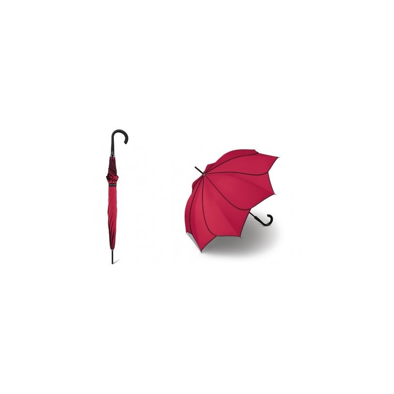 Dlouhý automatický deštník ve tvaru květiny Pierre Cardin 82654