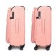 Střední textilní cestovní kufr na kolečkách s expandérem TSA 70l Airtex 828