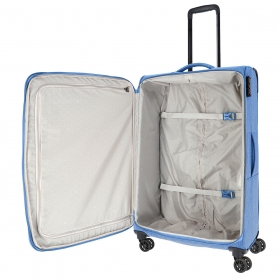 Velký textilní cestovní kufr na kolečkách s expandérem TSA 90l Travelite Boja 091549