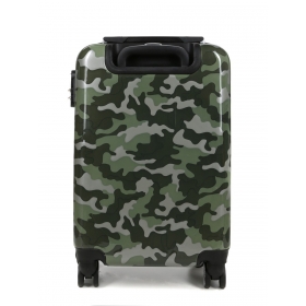 Malý cestovný kufor škrupinový na 4 kolieskach CAMO 40 l 26820G