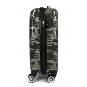 Malý cestovný kufor škrupinový na 4 kolieskach CAMO 40 l 26820G