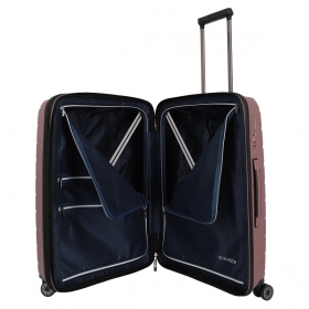 Stredný škrupinový kufor na kolieskach s expandérom TSA 80 l Travelite