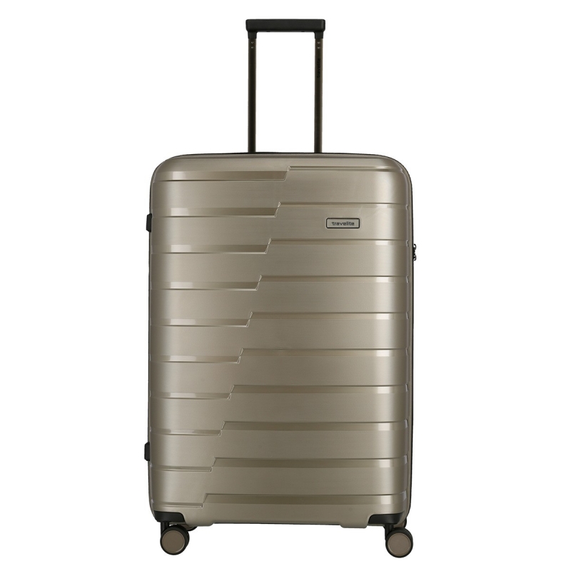 Veľký škrupinový kufor na kolieskach TSA 100 l Travelite Air Base 75349