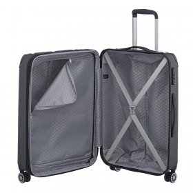 Stredný cestovný kufor na 4 kolieskach TSA 80 l Travelite City 73048