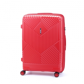 Velký cestovní kufr s expandérem polypropylenový TSA Airtex 100l 639