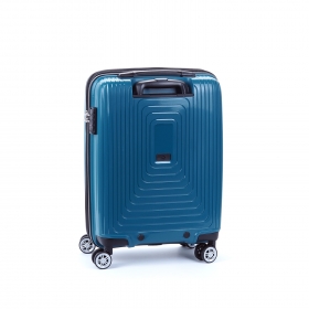 Malý cestovný kufor na kolieskach s expandérom polypropylén TSA AIRTEX 241