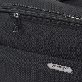 Pilotný kufor na 4 kolieskach s vreckom na laptop TSA Airtex 830/17