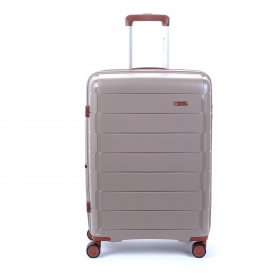 Stredný škrupinový cestovný kufor s expandérom 80l Snowball 20303