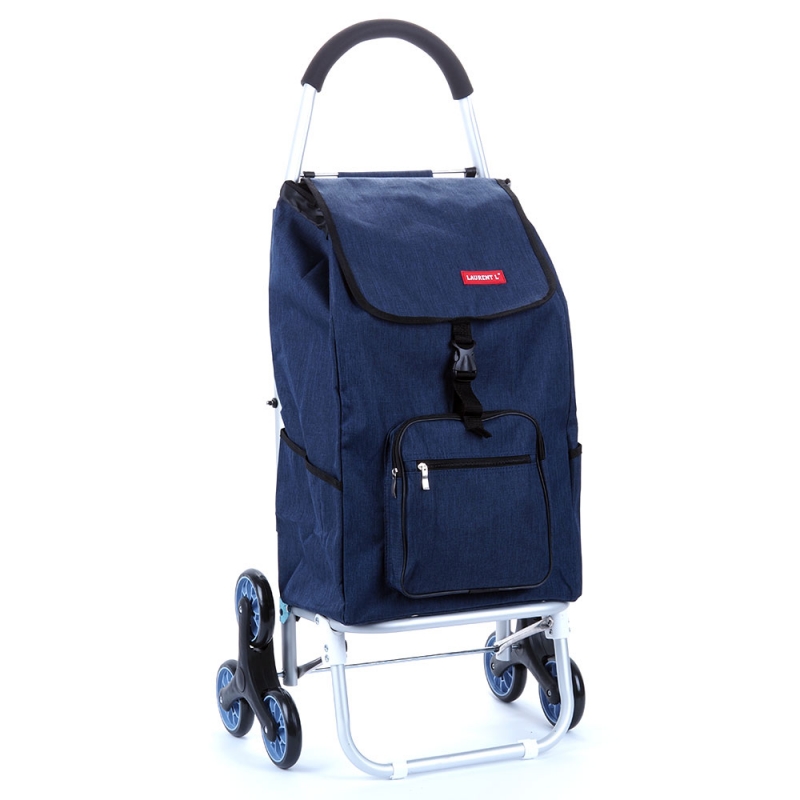 Nákupný vozík na kolieskach na schody 50 l Laurent S01