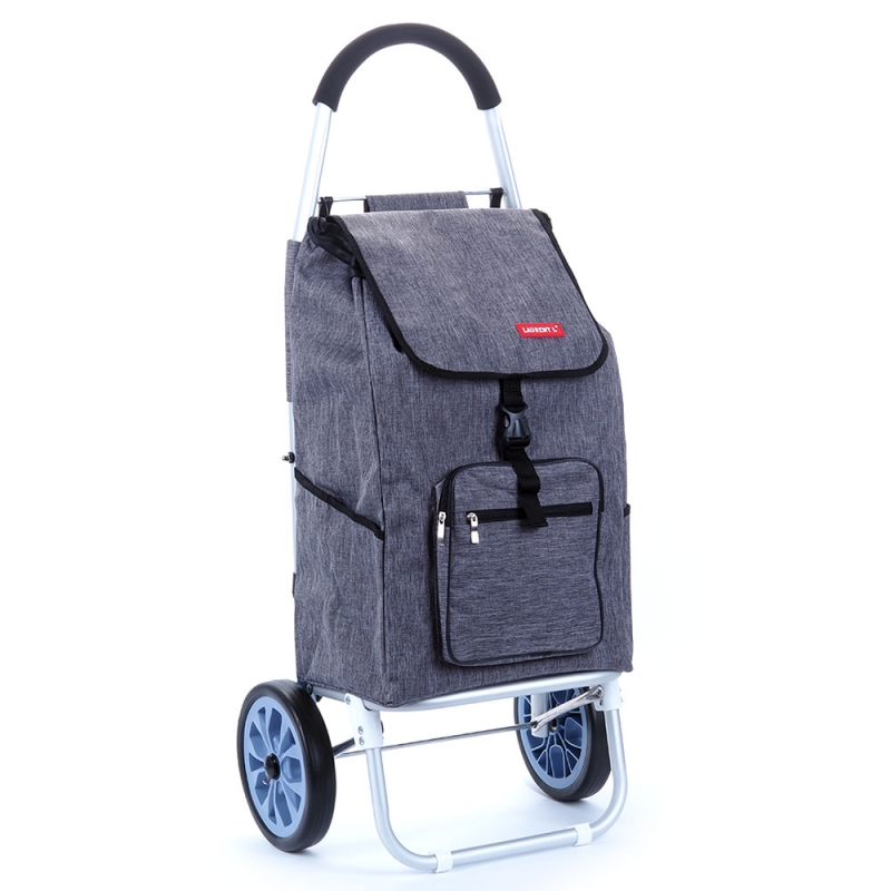 Nákupný vozík na veľkých kolesách s ložiskami 50 l Laurent S02