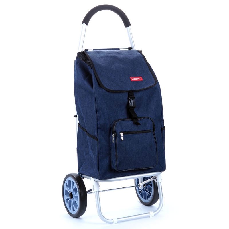 Nákupný vozík na veľkých kolesách s ložiskami 50 l Laurent S02