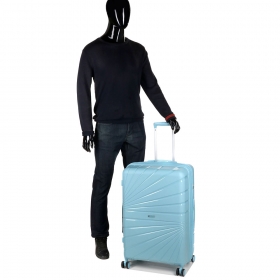 Velký cestovní kufr na kolečkách s expandérem TSA 100l Worldline 287